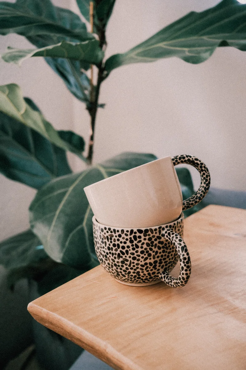 LAZY DOTTY BLOB CAPPUCCINO TASSE – Bild 3